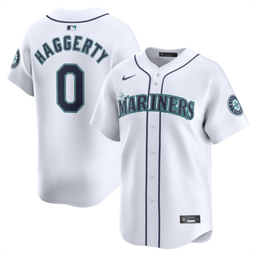 Nitro USA Mens Nike Sam Haggerty White Seattle Mariners Home Limited Player Jersey