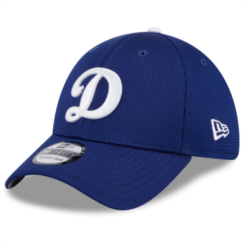 Mens New Era Royal Los Angeles Dodgers 2024 Batting Practice 39THIRTY Flex Hat