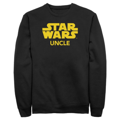 Licensed Character Mens Star Wars Uncle Graphic Fleece