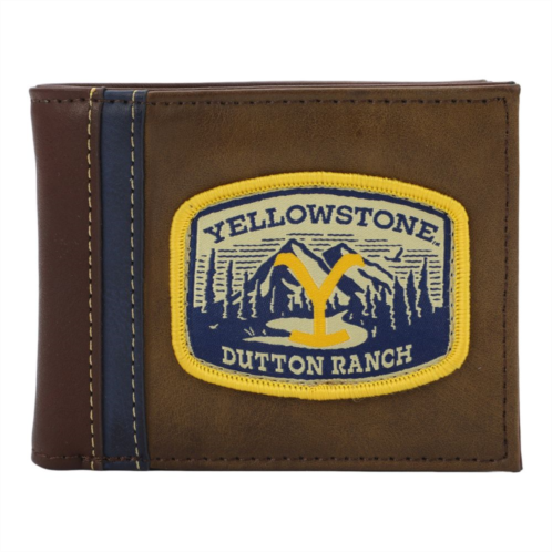 Licensed Character Mens Yellowstone Dutton Ranch Bifold Wallet