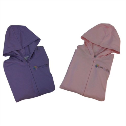 MCCC Sportswear Wisteria Cancer Awareness Women Adult Full Zip Hoodie - 2X