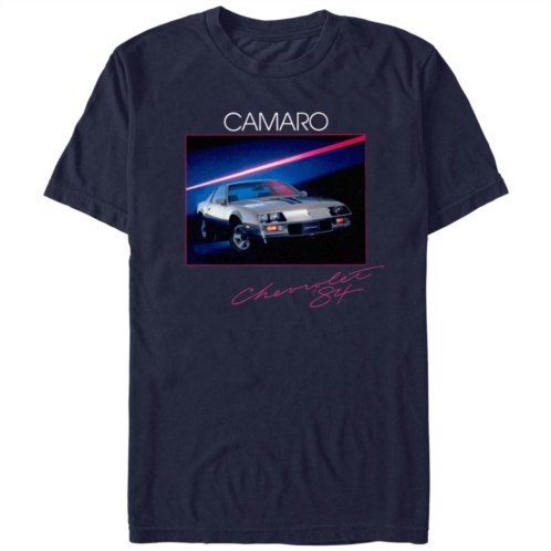 Licensed Character Mens Camaro Chevrolet 84 Graphic Tee