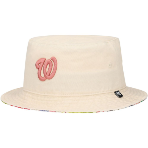 Unbranded Womens 47 Natural Washington Nationals Pollinator Bucket Hat