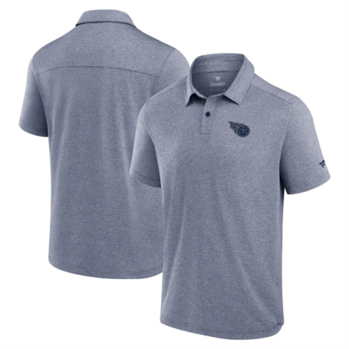 Mens Fanatics Signature Navy Tennessee Titans Front Office Tech Polo Shirt