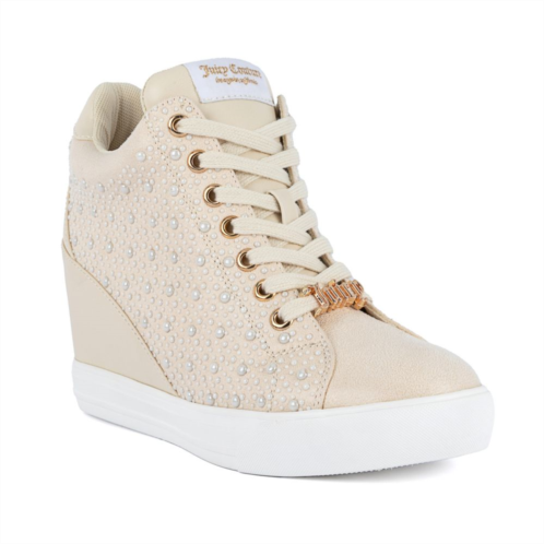 Juicy Couture Jiggle Womens Wedge Sneakers