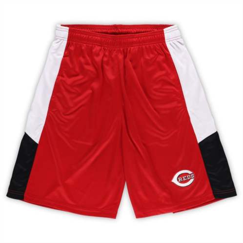 Profile Mens Red Cincinnati Reds Big & Tall Team Shorts