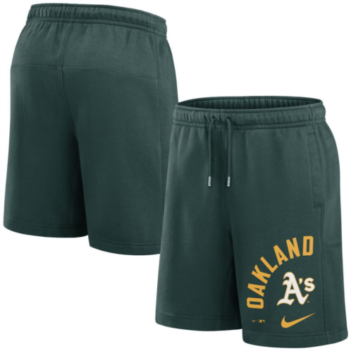 Nitro USA Mens Nike Green Oakland Athletics Arched Kicker Shorts