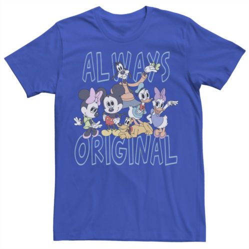 Disneys Mickey Mouse And Friends Always Original Mens Graphic Tee