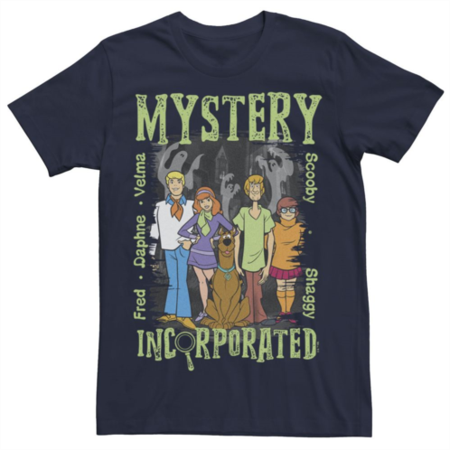 Licensed Character Mens Scooby-Doo Mystery Incorporated Graphic Tee