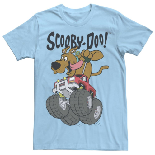 Licensed Character Mens Scooby-Doo Monster Truck Ride Graphic Tee