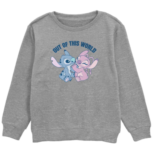 Disneys Lilo & Stitch Love Out Of This World Girls Graphic Fleece