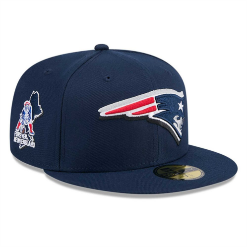Mens New Era Navy New England Patriots 2024 NFL Draft 59FIFTY Fitted Hat