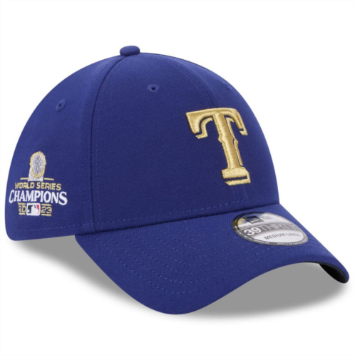 Mens New Era Royal Texas Rangers 2024 Gold Collection 39THIRTY Flex Hat