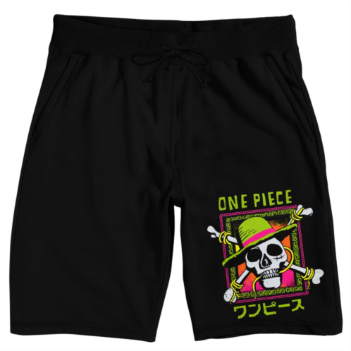 Licensed Character Mens One Piece Live Action Pajama Shorts