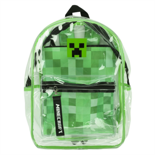 Licensed Character Minecraft Clear Plastic Backpack