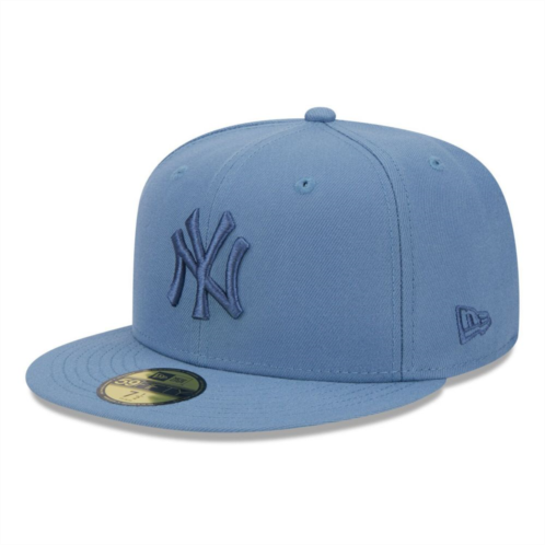 Mens New Era Blue New York Yankees Spring Color 59FIFTY Fitted Hat