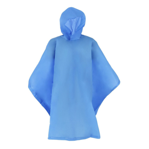 Totes Kids Hooded Pullover Rain Poncho With Snaps