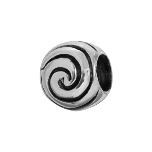 Individuality Beads Sterling Silver Wave Bead
