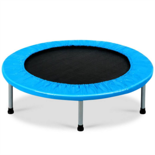 Slickblue 38-inch Rebounder Trampoline With Padding And Springs For Adults And Kids