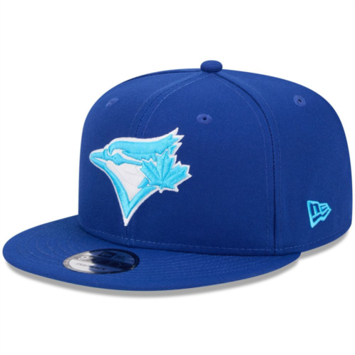 Mens New Era Royal Toronto Blue Jays 2024 Fathers Day 9FIFTY Snapback Hat