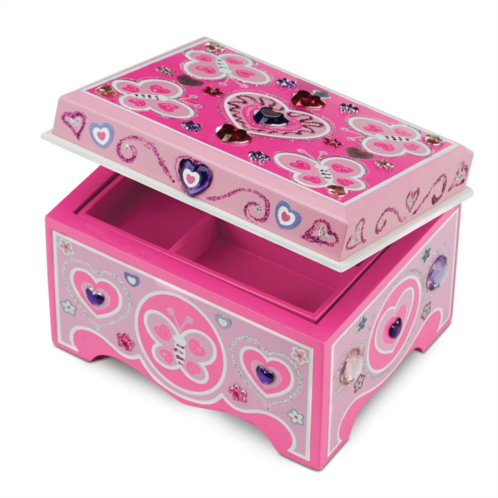 Unbranded Melissa & Doug Created by Me! Jewelry Box Wooden Craft Kit