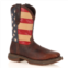 Nord Trail Durango Workin Rebel American Flag Steel-Toe Western Boots