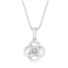 Boston Bay Diamonds Sterling Silver Diamond Accent Celtic Knot Pendant Necklace