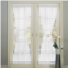 No. 918 1-Panel Emily Sheer Voile Single Door Curtain Panel & Tieback