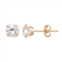 Taylor Grace 10k Gold Cubic Zirconia Stud Earrings