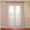 EFF 1-Panel Solid Sheer Voile Double-Wide Window Curtain