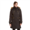 Womens Excelled Long Hooded Puffer Jacket
