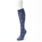 Womens Dr. Motion Knee-High Dog Print Compression Socks