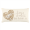 Rizzy Home Home Is Where The Heart Is Oblong Throw Pillow