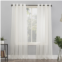 No. 918 Emily Sheer Voile Grommet Single Curtain Panel