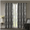 SunSmart Abel Ogee Knitted Jacquard 100% Blackout 1 Window Curtain Panel