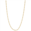 Womens Primavera 24kt Gold Over Sterling Silver 24 Inch Figaro Chain Necklace