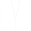 Youre Invited… Silver Tone Simulated Stone Y-Necklace