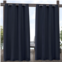 Exclusive Home Town and Country 2-pack Indoor/Outdoor Solid Cabana Window Curtains