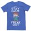 Mens Nickelodeon Rugrats Chuckie Dont Stay Calm Freak Out Graphic Tee