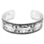 Athra NJ Inc Sterling Silver Elephant Cuff Bracelet