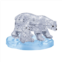 University Games 3D Crystal Puzzle - Polar Bear and Baby 40-Pieces