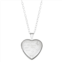 Charming Girl Sterling Silver Love You to the Moon Locket Necklace