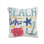 Homthreads Playa Vista Beach Time Pillow