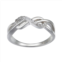 Love This Life Sterling Silver Infinity Ring