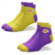 Womens For Bare Feet Los Angeles Lakers 2-Pack Team Sleep Soft Socks