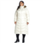 Plus Size Gallery Faux-Fur Hood Chevron Long Puffer Coat