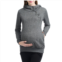 Maternity Pokkori Asymmetrical Zip Hoodie