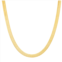 Paige Harper 14k Gold Plated Herringbone Chain Necklace - 18 in.