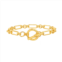 Paige Harper 14k Gold Plated Rolo & Paper Clip Chain Bracelet