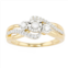 Diamond Brilliance 14k Gold Over Silver 1/4 Carat T.W. Diamond 3-Stone Ring